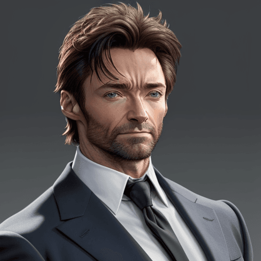 AI generated: 
Hugh Jackman en mode volverine hyper realiste
