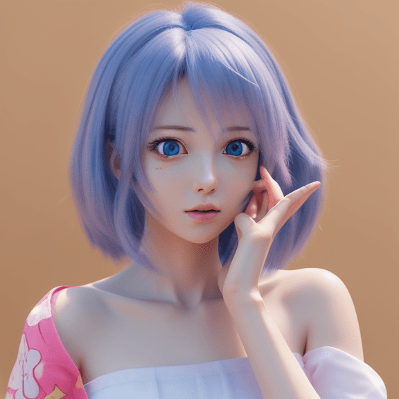 AI generated: ( anime cg )( 3D hand drawn )( anime cg )( anime hand drawn )( 3D cg )
