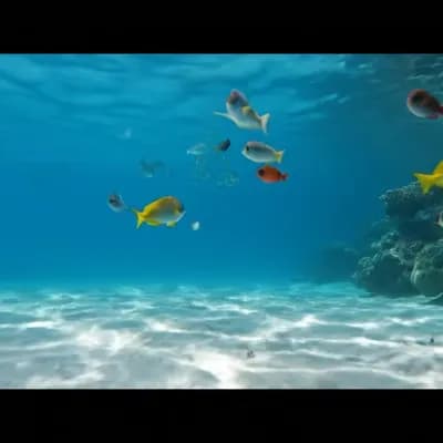AI generated video: animate swiming