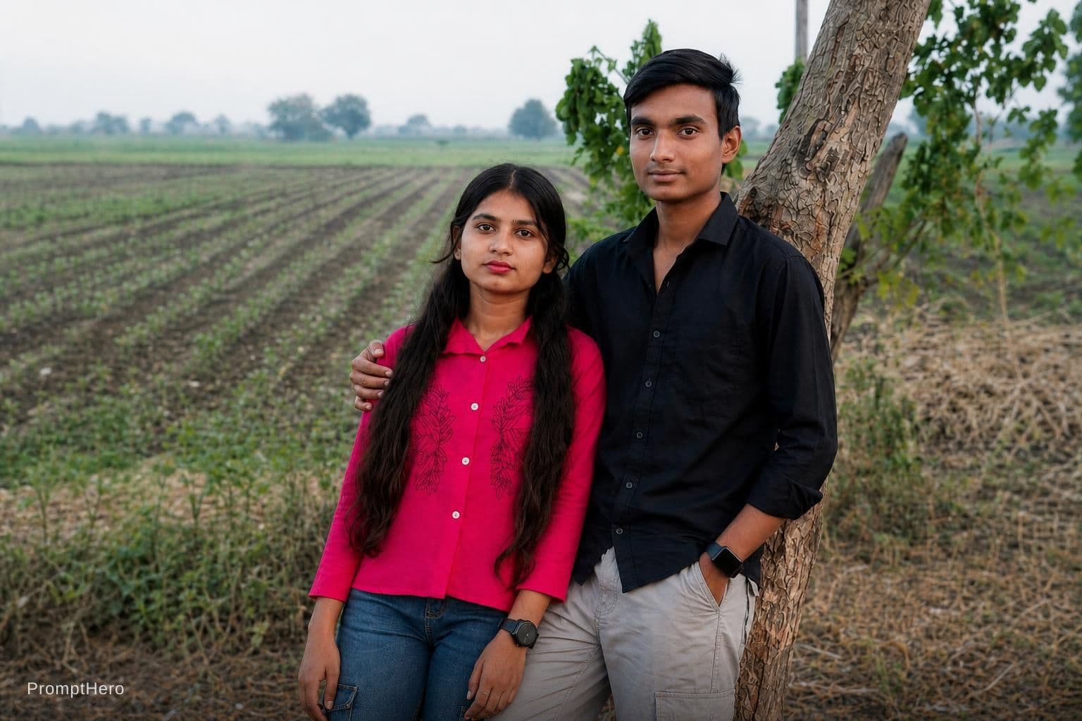 AI generated: couple photo