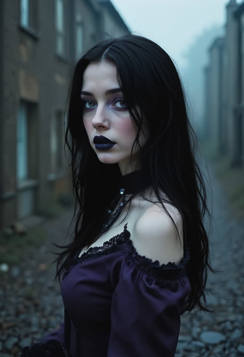 Branna Foxx 🇮🇪 - Original Character | Goth Girl