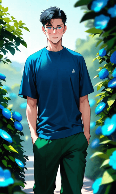 Blue & Green