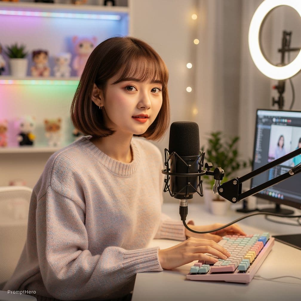 AI generated: Kim chaewon, bj