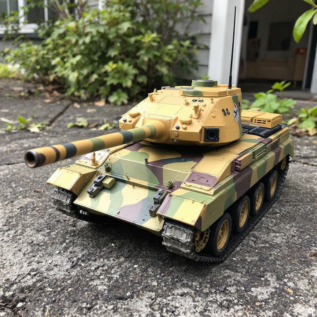 AI generated: Make me an image of RC Tank!