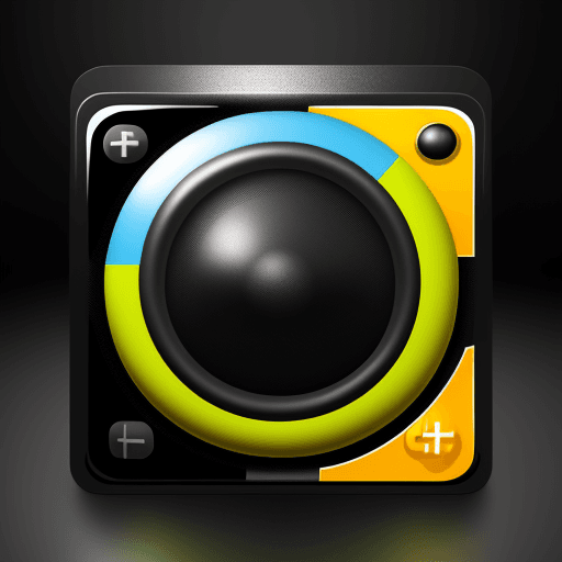AI generated: App icon, square shape icon, Loud ringtones 8k, realistic, modern bright colors to attract the human...