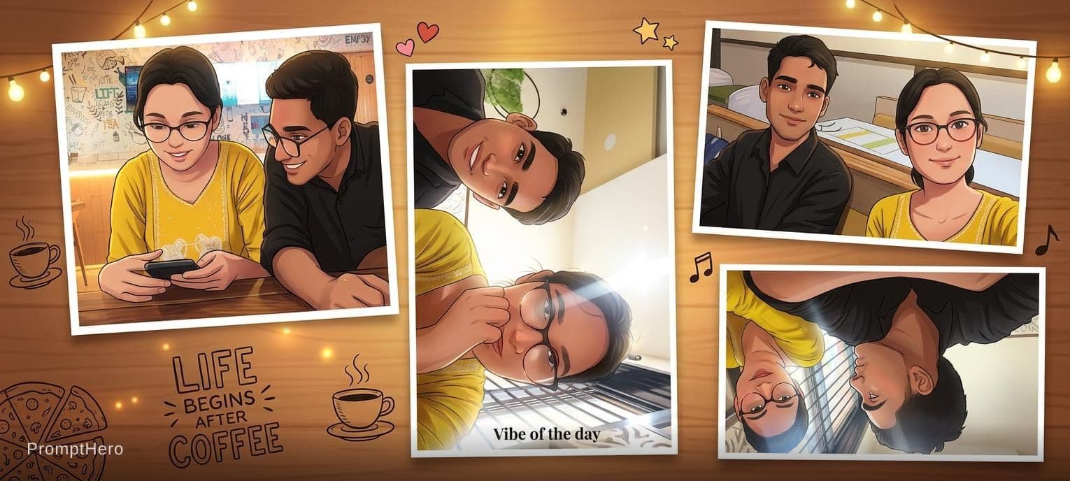 AI generated: Animated collages 