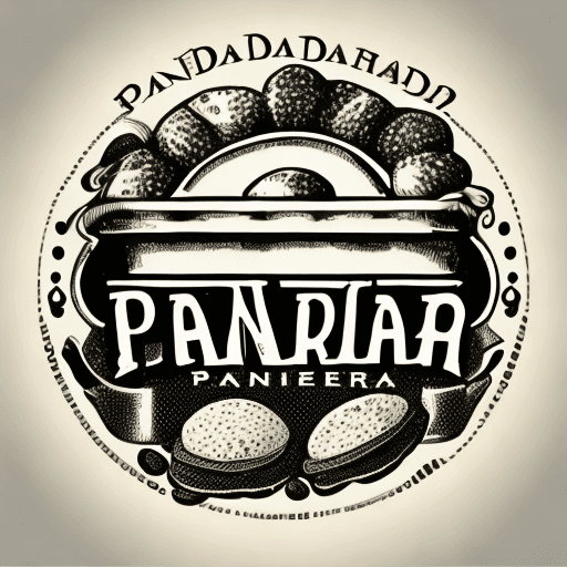AI generated: Panadería, pan, logo, vector