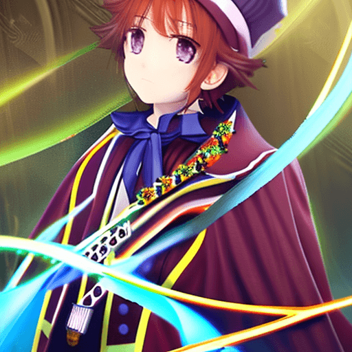 AI generated: masterpiece, best quality, (night:1. 6), 1boy, male focus, venti (genshin impact), solo, green headw...