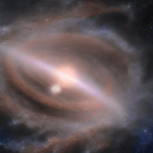 AI generated: A spacecraft , in a universe full of stars, galaxies, and colorful planets. The sky is wide and blue...