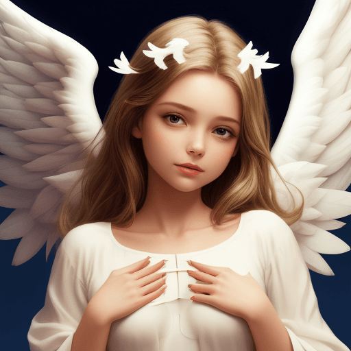 AI generated: angel