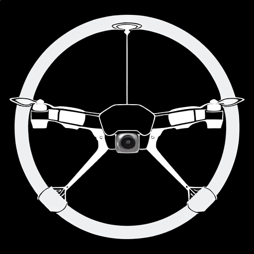 AI generated: Please generate a logo for a facebook page focused on the cinema project related to the use of drone...