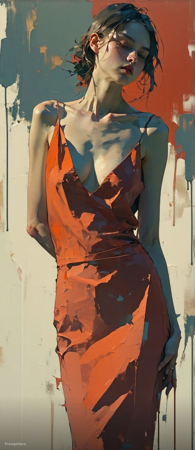 AI generated: Remove dress