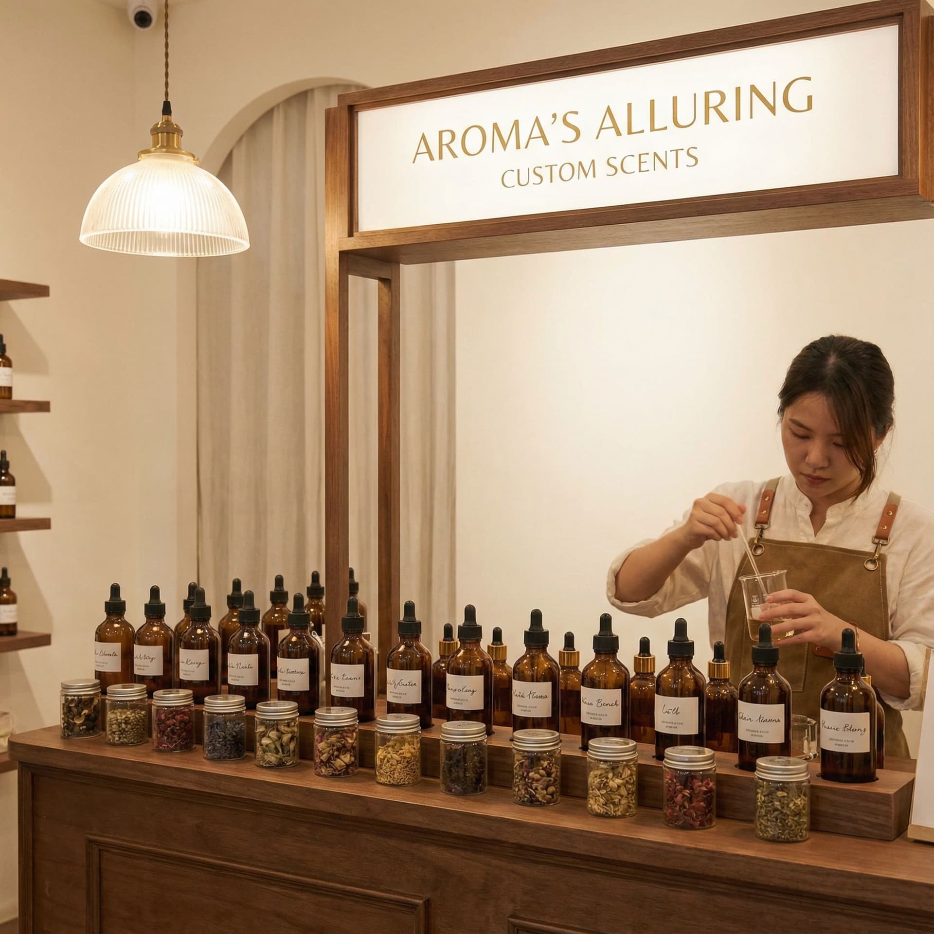 AI generated: Aroma's Alluring Custom Scents