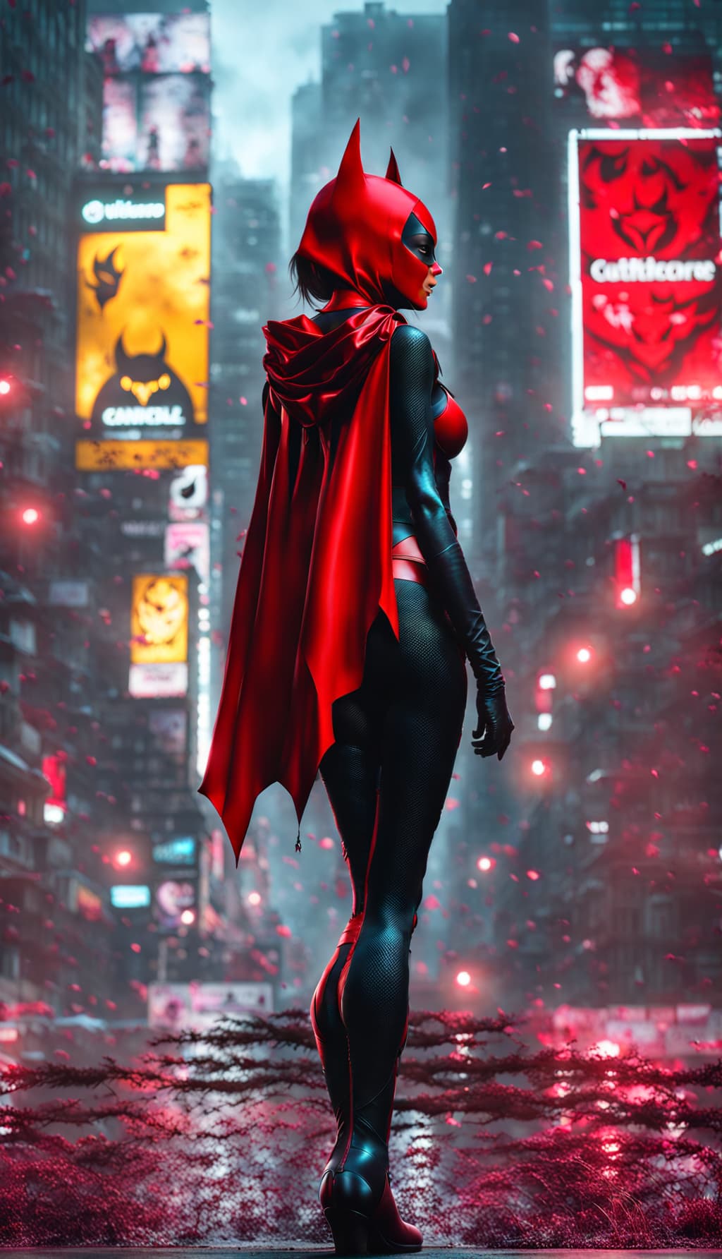AI generated: Insanely detailed CG wallpaper, 16k, slightly tattered but clean paper, (dreamcore, vampirecore), ba...