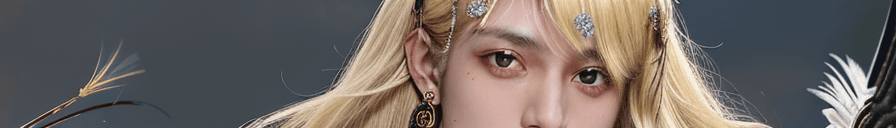 AI generated: masterpiece, best quality,kaveh (genshin impact), 1boy, male focus, solo, jewelry, blonde hair, hair...