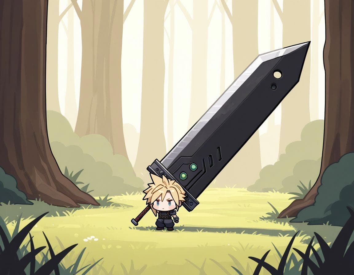 Holding Oversized Object - Concept - Image 1