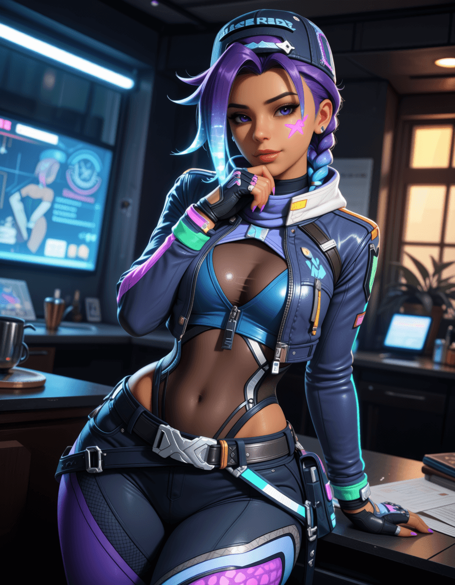 Sombra Le Sserafim skin