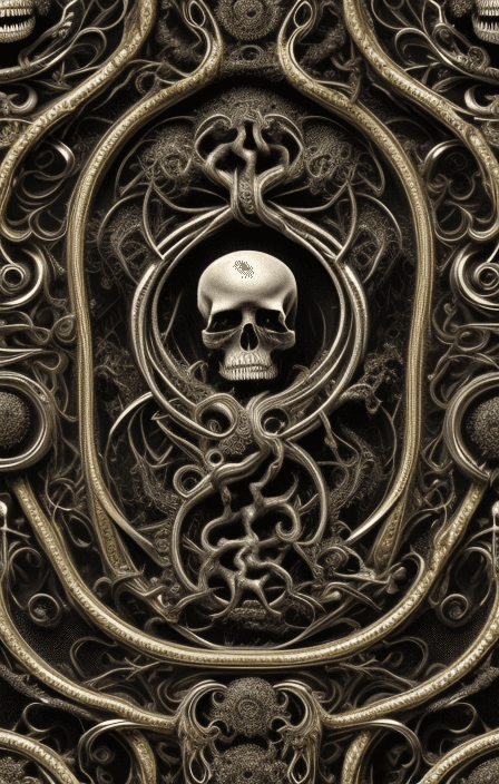 AI generated: the source of future growth dramatic, elaborate emotive metallic Baroque and Rococo styles to emphas...