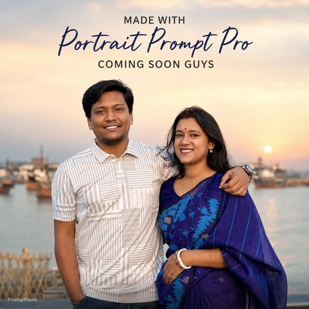 AI generated: made with portrait prompt pro   coming soon guys
