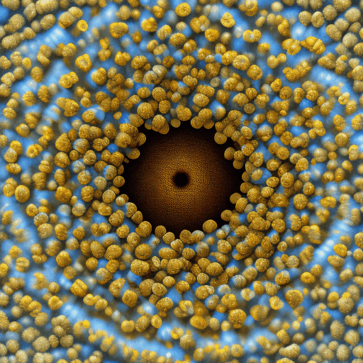 AI generated: Hyper realistic eye level, the name AbejArte seems to be made of honey, that there are a few drops t...
