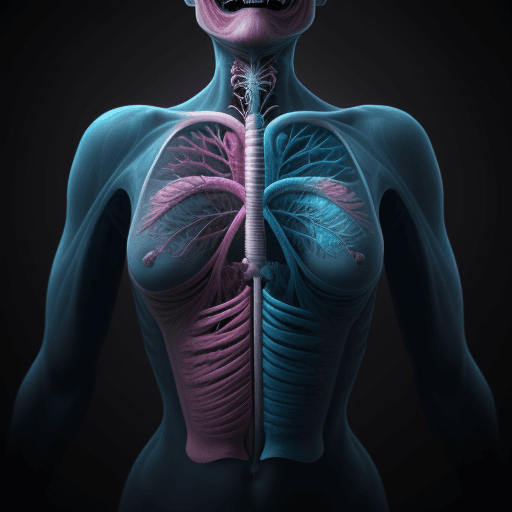 AI generated: lungs effervecent, surreal, vibrant photorealistic 4k --v 5 