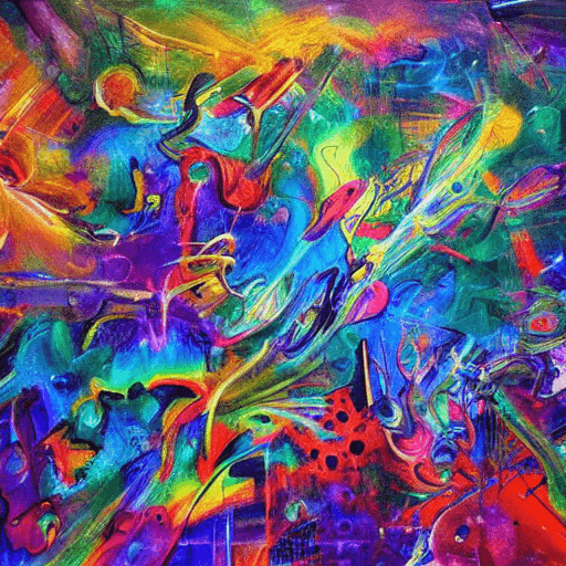 AI generated: Abstract representation of creativity, highly detailed