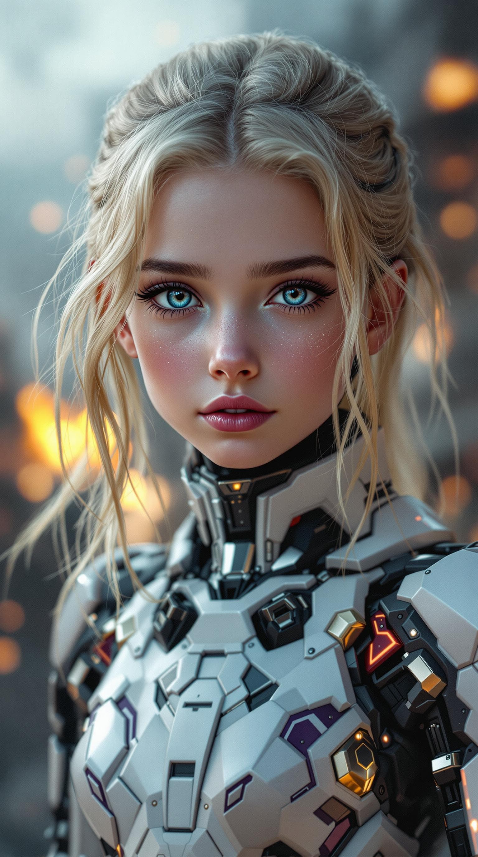 AI generated: a professional photo of a exceptionally of the most beautiful girl in the world, (age 8) Jamie (futu...