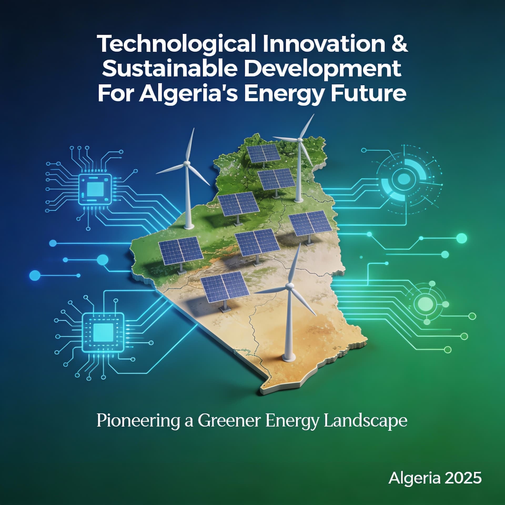 AI generated: Technological Innovation &amp; Sustainable Development For Algeria's Energy Future
