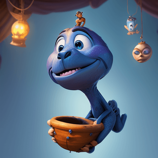 AI generated: New Disney pixar movie Pandora gate 