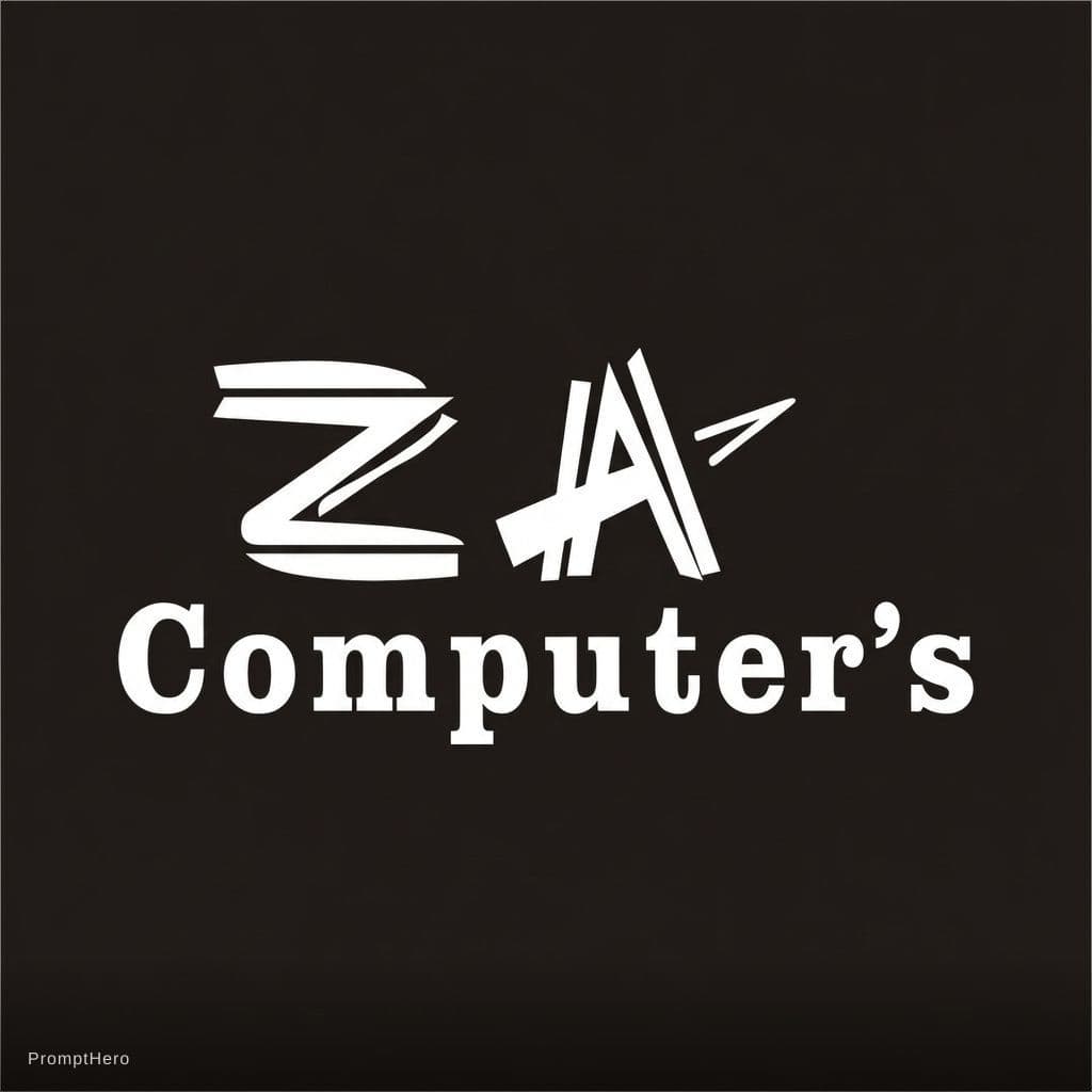 AI generated: only in this image i want za computers same as it is 