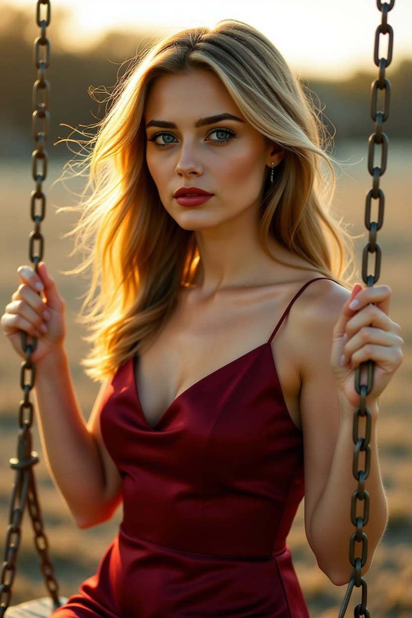 AI generated: "Image is high resolution full-hight vertical fine art portrait, Sony A1 and 120mm lens, capturing a...