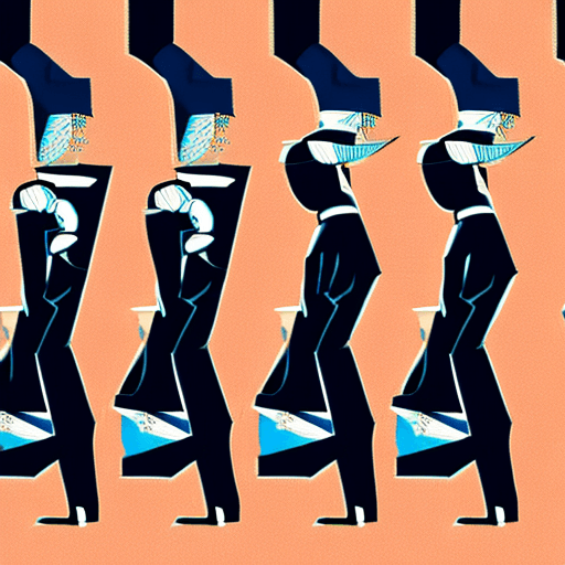 AI generated: vector character illustration, in the style of minimalist detail, forms, rick owens, matt bors, clos...