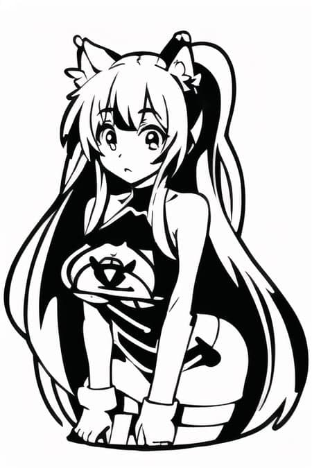 Vynstick BW vinyl sticker LORA - Image 5