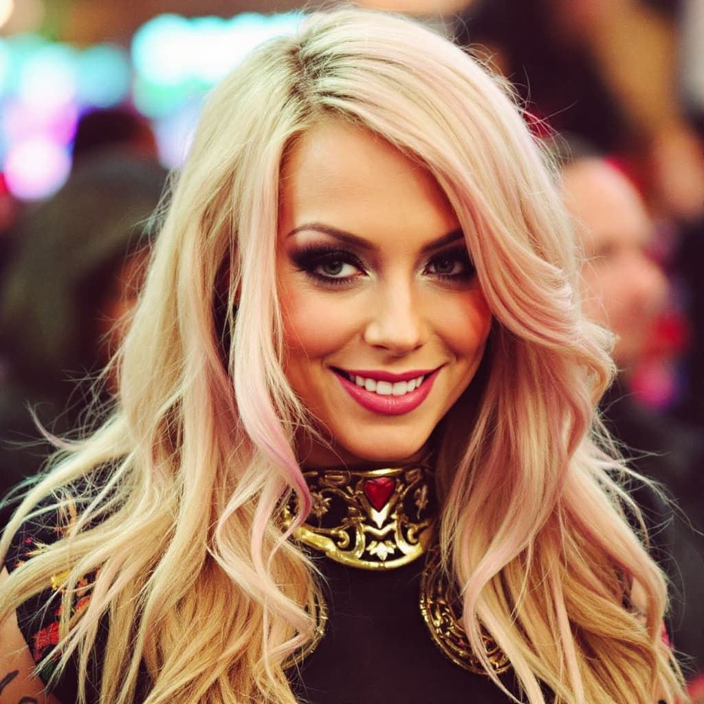 AI generated: Jenna Jameson during the league of nations.