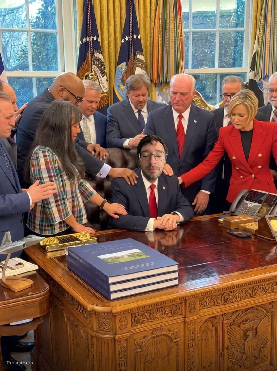 AI generated: substitute trump for this guy