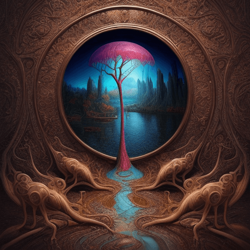 AI generated: art from beyond, highly detailed, rich colors, surrealism photography 