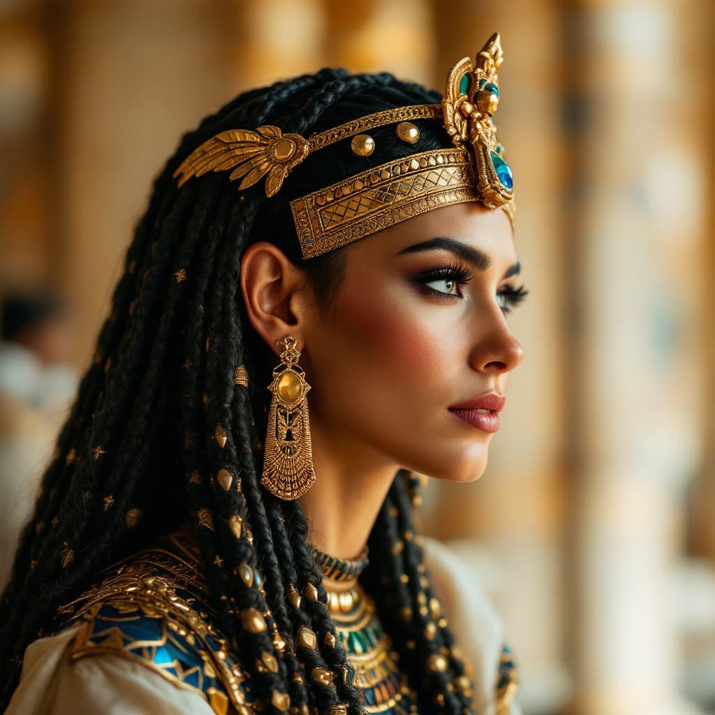 AI generated: Ancient Egyptian beauty