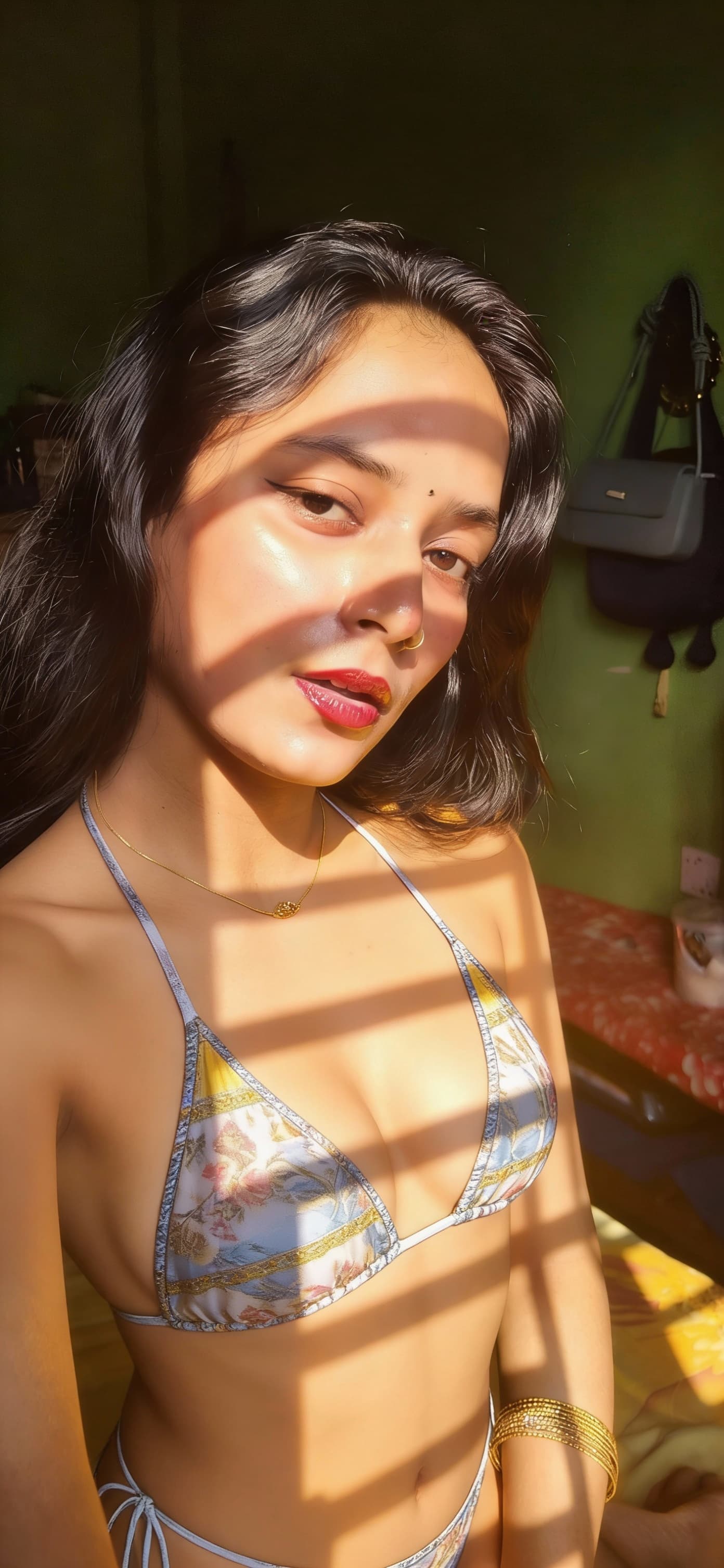 AI generated: TURN THIS PHOTO INTO BIKINI
