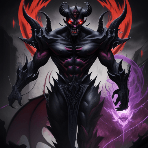 AI generated: geshin impact demon

