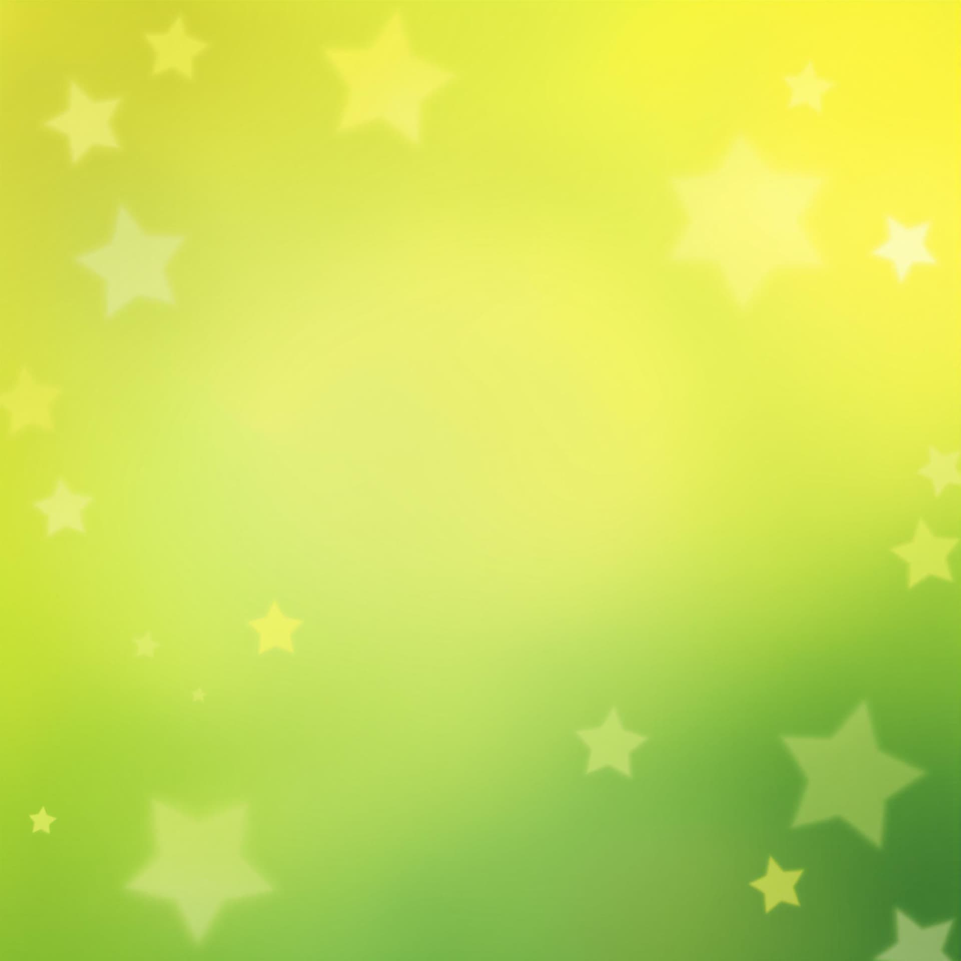 AI generated: smooth yellow-green background for the banner with small blurred decorations in the form of stars