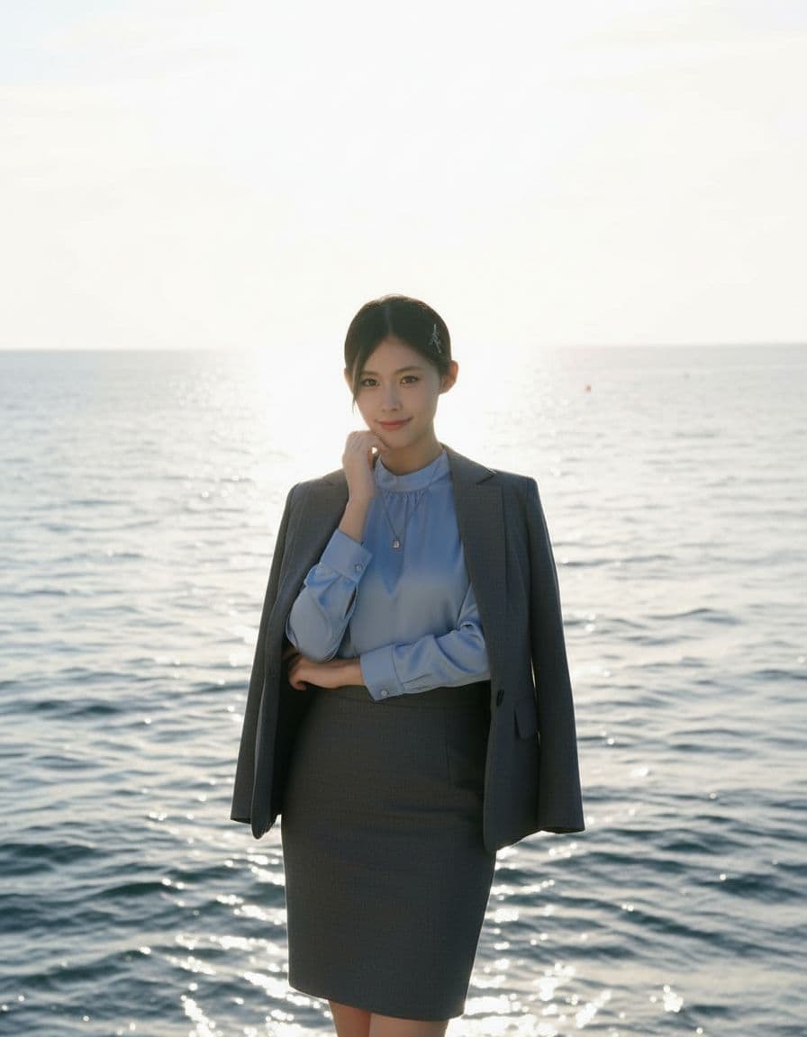AI generated: office lady clothes
