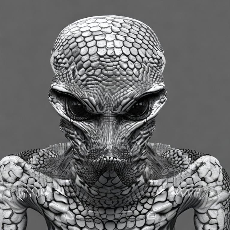 AI generated: 👽 Criatura Extraterrestre creada por IA.
 Les dejo el prompt que usé por si les sirve como guia: A...