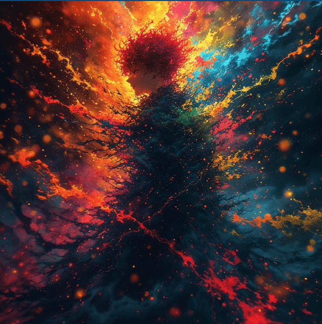 AI generated: Anime screencap, color overload. It's an anime screencap from a popular anime. Beautiful visual qual...