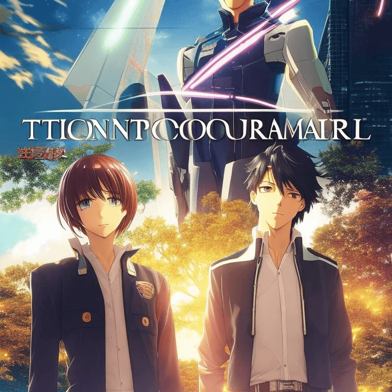 AI generated: {best quality}, two cool teens with their mature mentor of anime characters standing next to each ot...