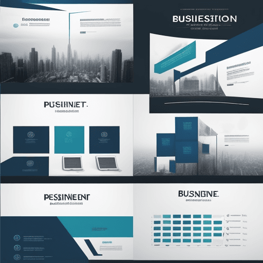 AI generated: business presentation design
