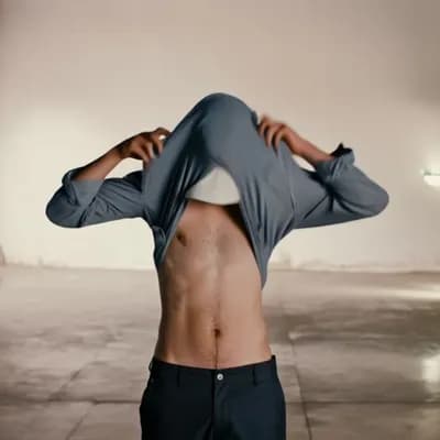 AI generated video: rip clothes and show nude