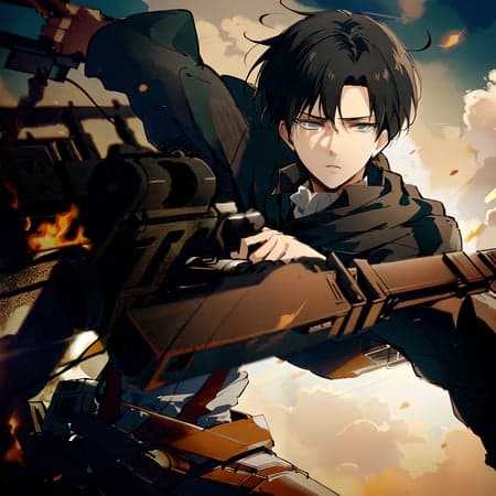 Levi Ackermann (Attack on Titan) LoRA - Image 2