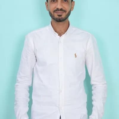 AI generated video: A dark elegant cinematic Ramadan portrait scene with a deep black background decorated with tiny glo...