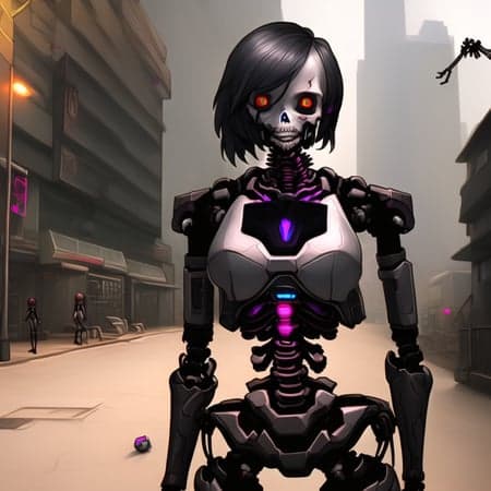 djz Skeletal Cyborg V21 - Image 2