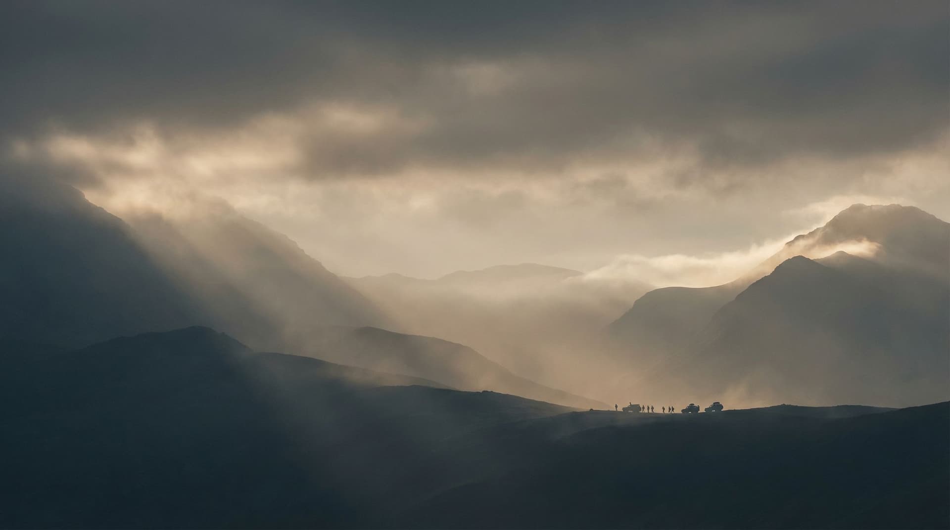 AI generated: Cinematic background image inspired by a modern blockbuster movie poster.
Epic atmospheric scene wit...
